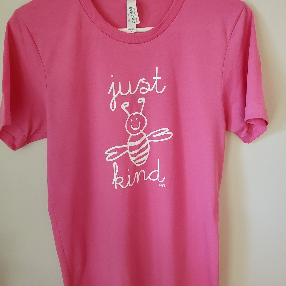 just bee etc pink tshirt